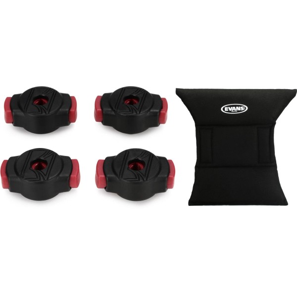 Evans + Tama Tama Quick Set Cymbal Mate (4-pack) +