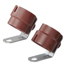 Trailer Plug Holder, Trailer Drawbar Holder for 13 Pin, 7-Pin Plug, Holder for Trailer Plug Red or Blue (Red)