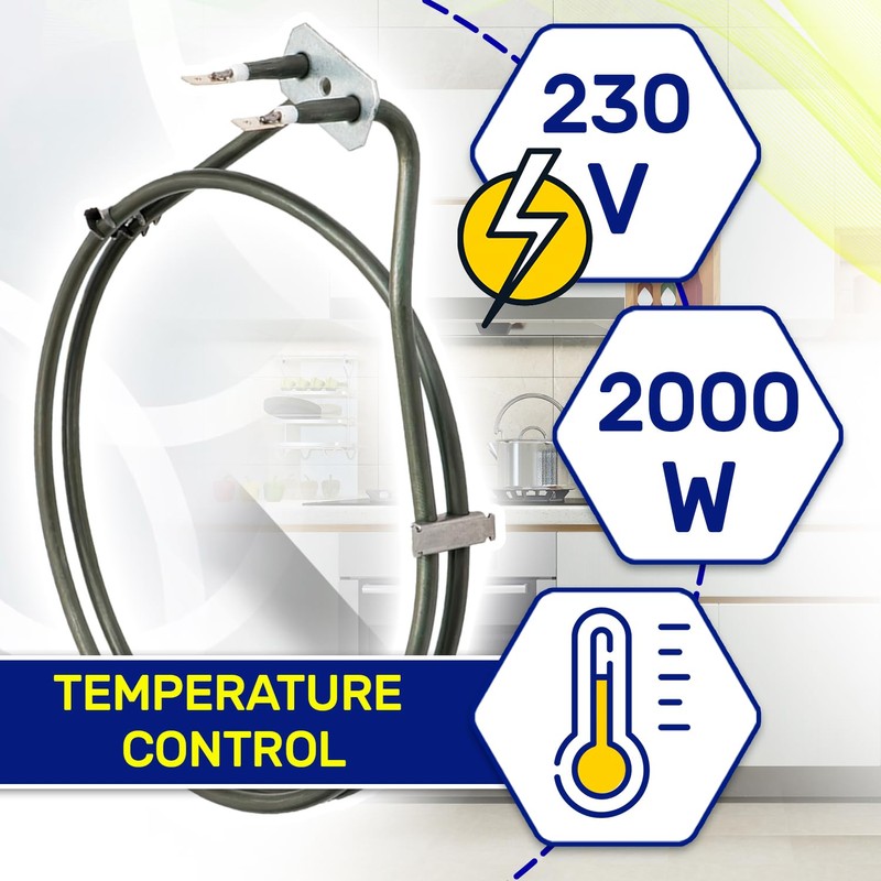 Round Resistance Heating Element for Oven 230V 2000W with the
