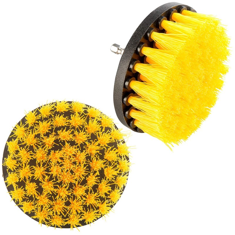 AGT Brush attachment: 8-piece brush set for drill and cordless