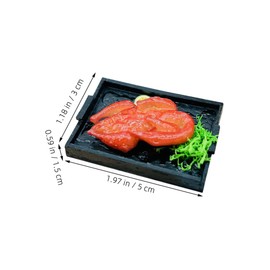 CORHAD 3pcs Kitchen Food Props Realistic Roasted Duck Goose Chicken for Dollhouse Decoration DIY Craft Enthusiasts Intricate Miniature Simulation Chicken Build for Holiday Displays