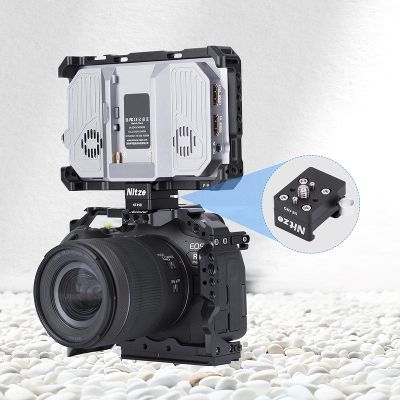 Nitze Quick Release NATO Clamp with 1/4” Screws and Removable