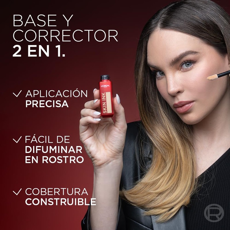 L'Oréal Paris Infallible Skin Ink Base de maquillaje y corrector