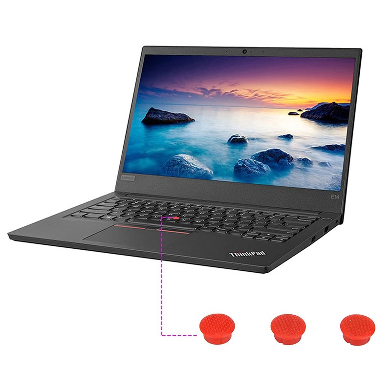 3pc ThinkPad Super Low Profile TrackPoint Caps for Thinkpad T490,