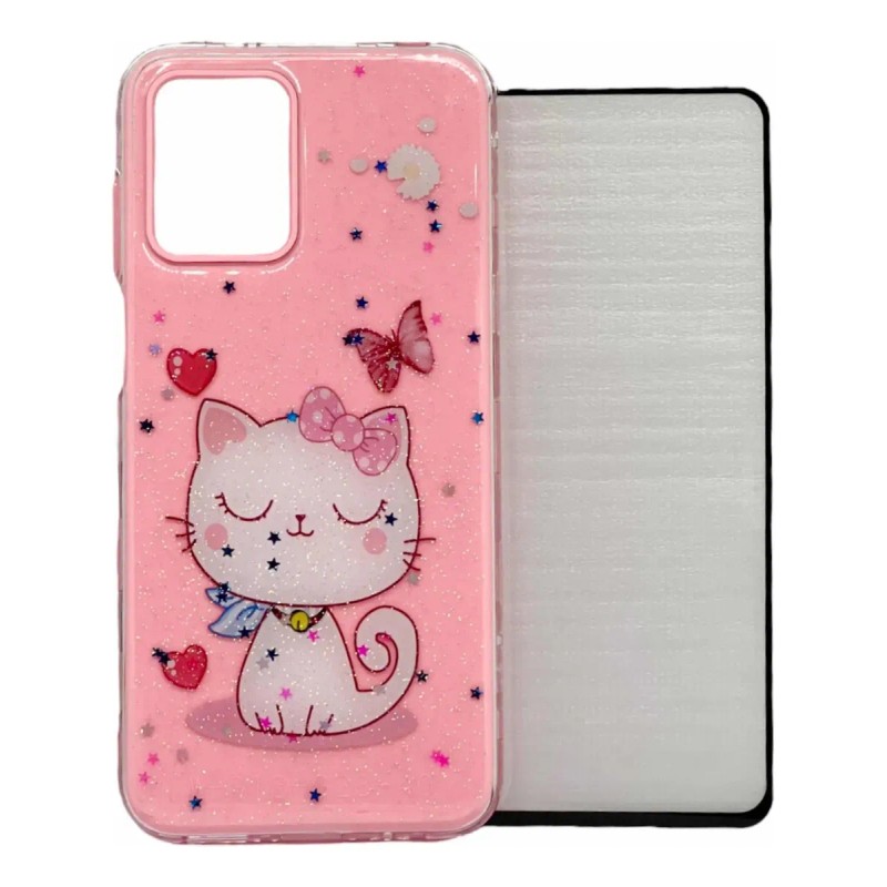Funda Para Moto G13 / G23 + Mica Protector Case