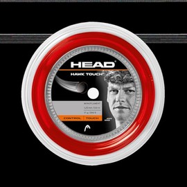HEAD Unisex - Adult Hawk Touch Reel 120m Tennis String, Red, 1.25mm / 17g