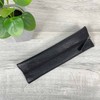SinnWunder® Real Leather Pencil Case with Elastic Band for Ring