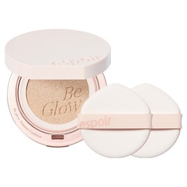 Espoir Bigelow Volume Cushion Foundation 13g + Puff 2p Set, 13 Porcelain, 1 Piece / 에스쁘아 비글로우 볼륨 쿠션 파운데이션 13g + 퍼프 2p 세트, 13 포슬린, 1개