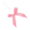 25 Pack Pink Mini Bows for Craft and 100 Pack