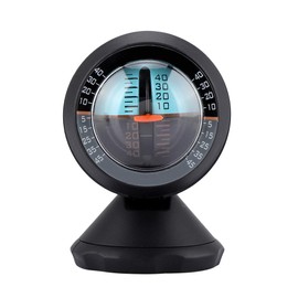 Vehicle Clinometer,Car Vehicle Inclinometer Slope Indicator Meter Level Tilt Gauge Road Safety Instrument