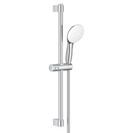 GROHE 26761002 Tempesta 24-Inch Shower Rail Set, 3-Spray, Round, 1.75 GPM, StarLight Chrome