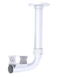 Mount Bracket Adjustable CCTV Camera Mount Security Camera Mounting Bracket Silver Tone Outdoor [Adjustable 11.8 - 23.6 inches (30 - 60 cm) Height] Home Surveillance System