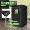 Grow Tent 36"x36"x72" 600D Mylar Hydroponic High Reflective Grow Tents