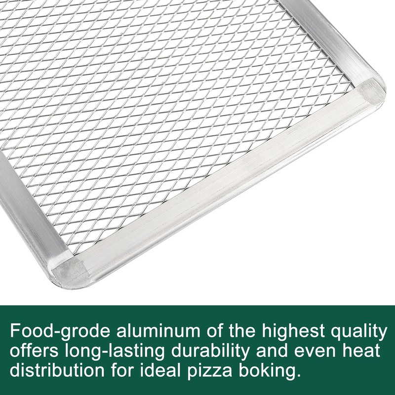 SHANGPEIXUAN Pizza Screen 11 x 16 Inch 2 Pack Rectangular