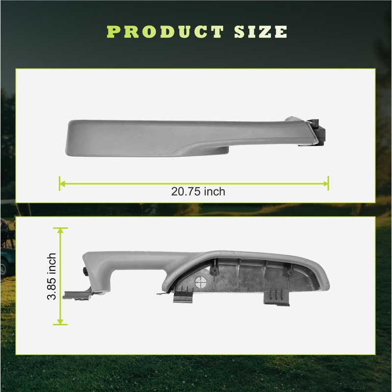FULGURALSNAIL Front Left Driver Door Armrest Handle Fit for Chevy