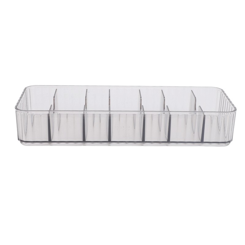 2pcs Cable Management Box with 20 Wire Ties Stackable Clear