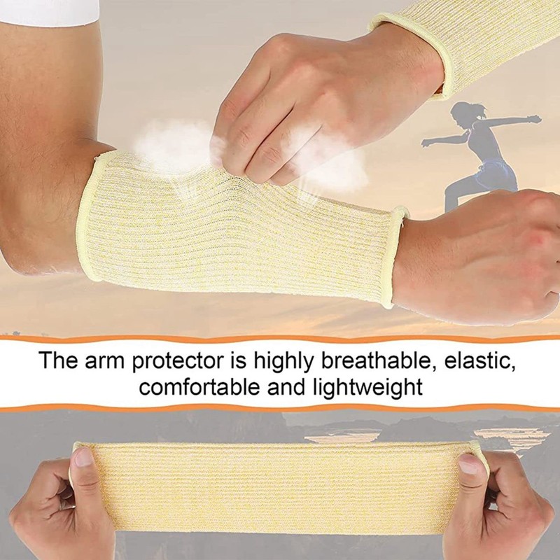 Kopinma 4 Pair Cut and Burn Resistant Sleeves Arm Protection