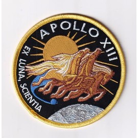 Apollo 13 Patch – with Hook and Loop, 4"