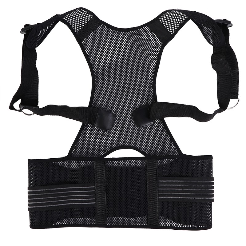 Posture Corrector Thin Mesh Cloth Shoulder Back Waist Wrap Brace