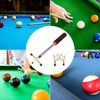 Retractable Billiards Cue Stick Bridge, Non-Slip Cue Pool with Replaceable
