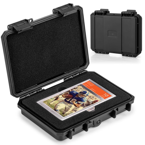 MIXPOET Top Loader Storage Box, Graded Card Storage Case, Trading