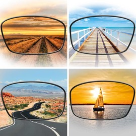 HD Polar View - Polarised Sunglasses for Men and Women - Lenses with UV400 Protection Category 3 - Unisex Model with Glasses Case and Cleaning Cloth in Black, black