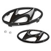 Hyundai 9999Z057237 Logo Emblem Lettering Black, Only for Facelift, Only
