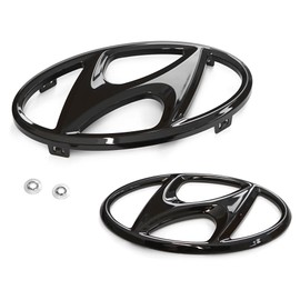 Hyundai 9999Z057237 Logo Emblem Lettering Black, Only for Facelift, Only for 5-Door, Only for N-Line, Not for i30N