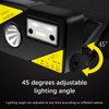 K180 LED Lightweight USB Charging Headlamp Hat Clip Integrated Induction