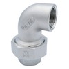 Flowbal VUL-04 Stainless Steel Threaded Fitting Union Elbow 1/2B