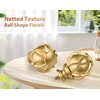 Curtain Rods 2 Pack, HOTOZON Curtain Rods for Windows 28