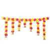 Estationeryhouse marigold toran marigold Garland with bells door valence hanging