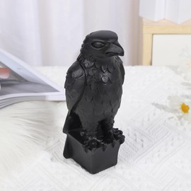 generic Maltese Falcon Statue 7.8 inch, 1941 Maltese Falcon Replica, Handmade Resin Sculpture for Movie Prop Replica,Office Desk Bookshelf, for Home Decor, Resin Hand Ornaments, 1958158