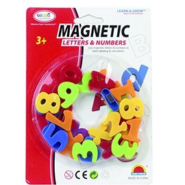 First Classroom Magnetic Numbers & Symbols in a Circle Blister Card, 1.2"