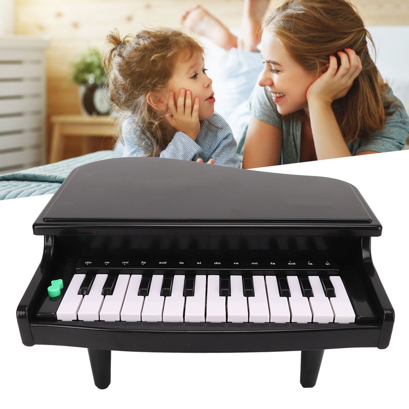 Kids Electronic Piano Toy Black Educational Piano Children Multifunctional Musical