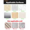 JIASENBAO 4 Pack Adhesive Crystal Towel Hooks for Bathrooms Black