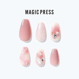 (NS홈쇼핑)(상시)데싱디바 매직프레스 아티피셜 코핀 네일 3종35067775 (NS Home Shopping)(Permanent) Dashing Diva Magic Press Artificial Coffin Nails 3 Types 35067775