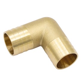 VARIOSAN Elbow Hose Connector 17093 1" (25mm) 90° Angle Brass