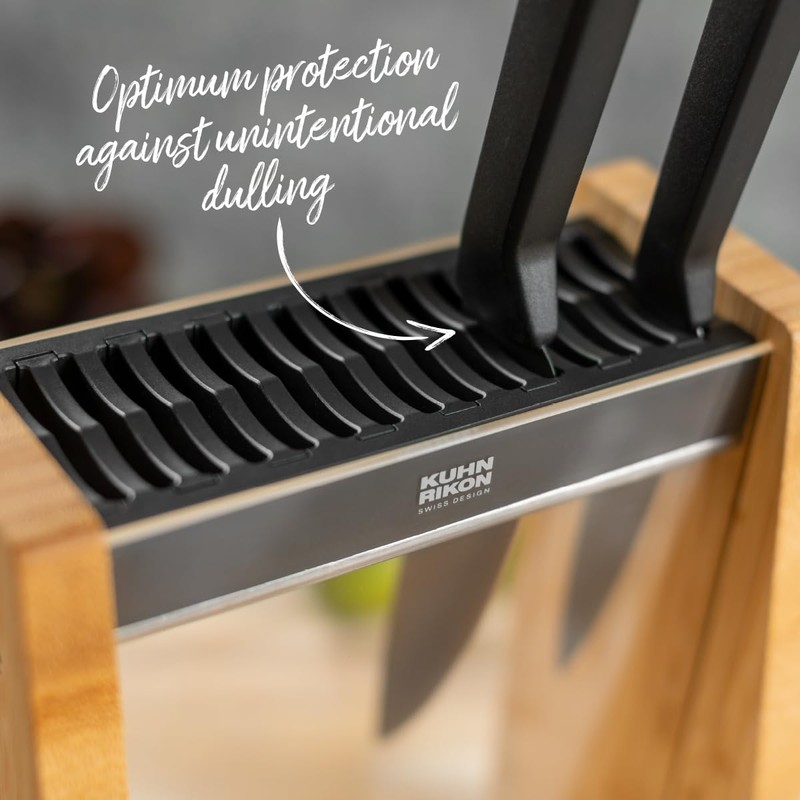 KUHN RIKON ICED Bamboo Knife Block empty