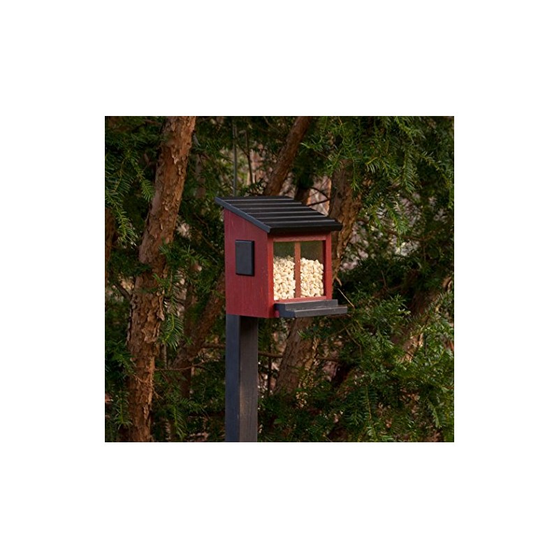 Wildlife Garden Squirrel Food Box Red