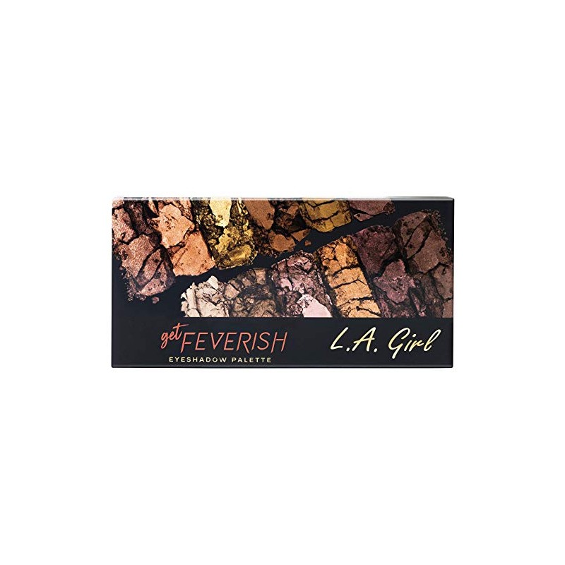L.A. Girl Fanatic Eyeshadow Palette, Get Feverish, 1 oz