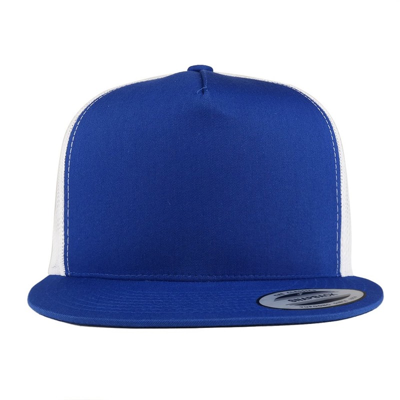 Trendy Apparel Shop Flexfit Brand 5 Panel 2 Tonos Flatbill