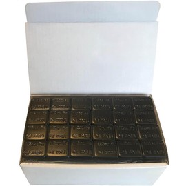 1/2oz, 0.50oz, Black, Adhesive FE Stick on Wheel Weights 144PCS - USA Made White Tape - 1 Box -144 PCS