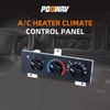 POBWAV Climate HVAC Control Module 55055459AD for Dodge Ram Van