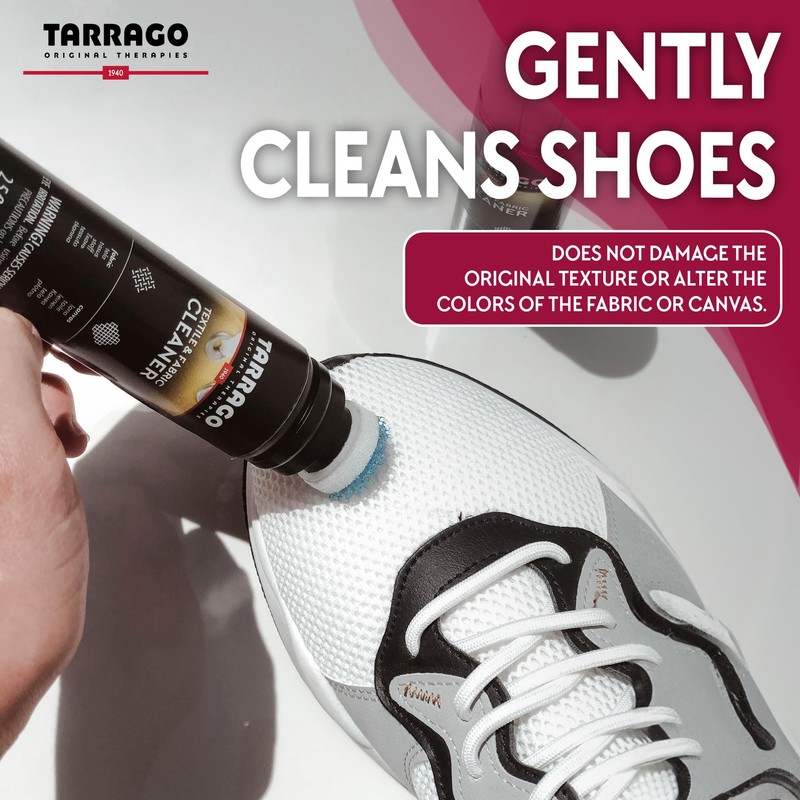 Tarrago Fabric Cleaner for Microfiber and Canvas bags, shoes, boots,