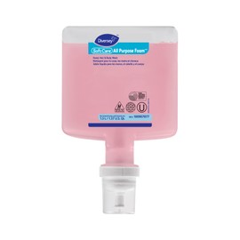 Diversey 100907877 Soft Care All Purpose Foam, Commercial Liquid Hand Soap & Hair & Body Wash, For IntelliCare dispenser, Citrus Scent, 1.3-Liter (Pack of 6)