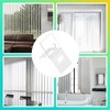 KornaDoz 60 Pcs (30 Sets) Vertical Blind Repair Tabs, Clear