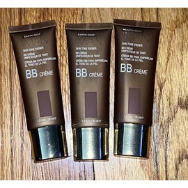 3 Bottles of Earth Deep IMAN Skin Tone Evener BB Creme. New- No Box