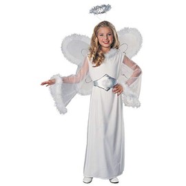 Feathered Fashions Child's Snow Angel Costume, Large