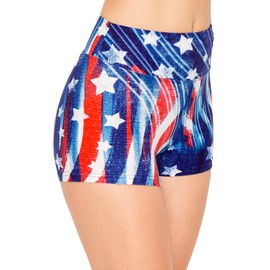 ALWAYS Pantalones cortos de yoga para mujer, de alta calidad, suaves, elásticos, suaves, para animadora, correr, danza, voleibol, pantalones cortos, Sho128 / 1759., XXXL